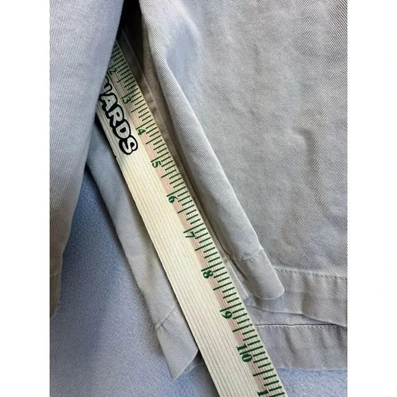 Vintage Ralph Lauren Chaps Shorts Mens 36 x9" Inseam Beige Tan Cargo Pockets Y2K - Picture 7 of 10